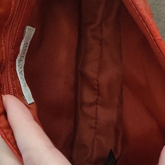 Kenneth COLE REACTION 1990s Red Quilted Holiday Chain Crossbody Envelope Purse - Picture 12 of 14